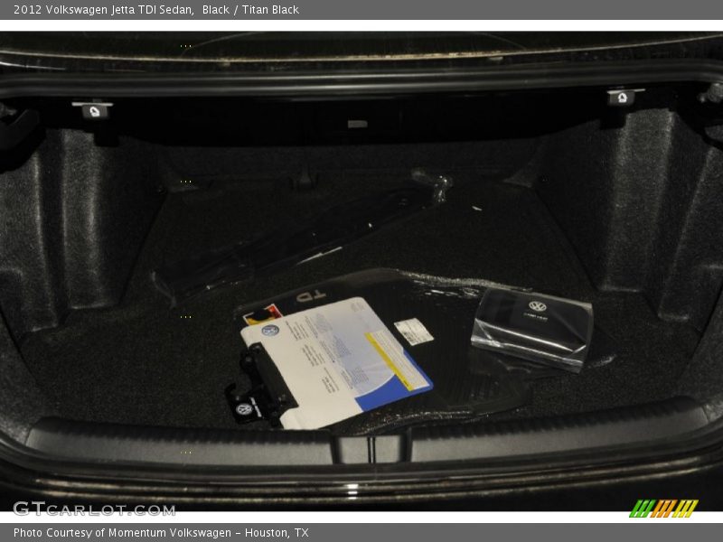 Black / Titan Black 2012 Volkswagen Jetta TDI Sedan