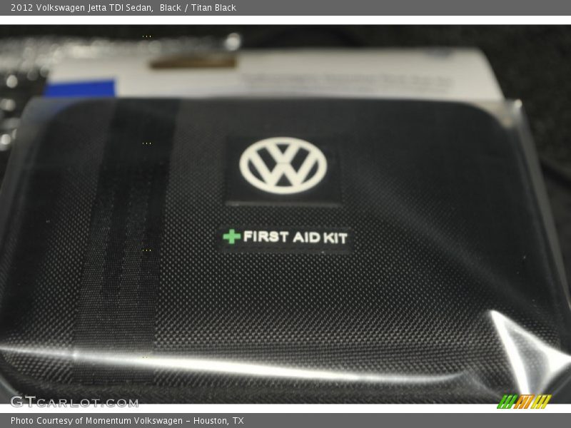 Black / Titan Black 2012 Volkswagen Jetta TDI Sedan