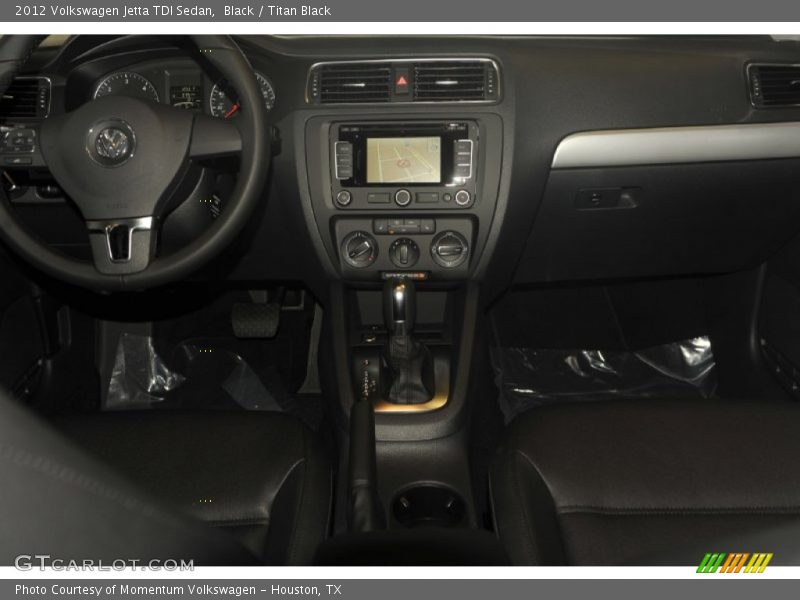 Black / Titan Black 2012 Volkswagen Jetta TDI Sedan
