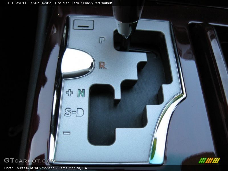  2011 GS 450h Hybrid ECVT Automatic Shifter
