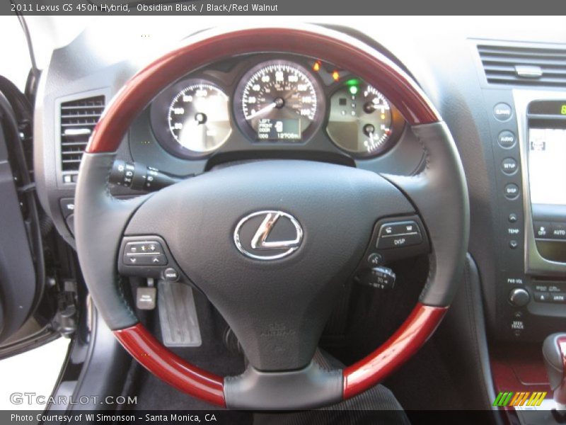  2011 GS 450h Hybrid Steering Wheel