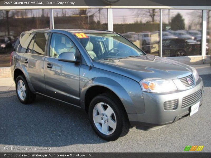 Storm Gray / Gray 2007 Saturn VUE V6 AWD