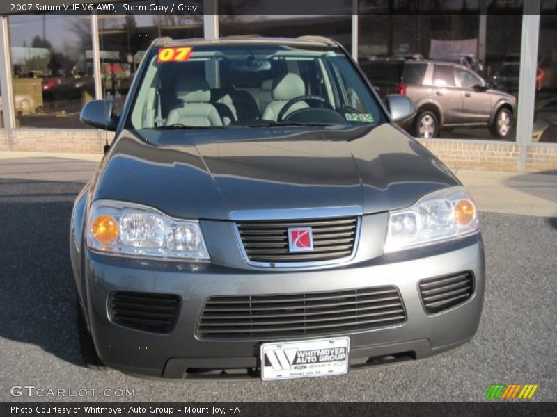 Storm Gray / Gray 2007 Saturn VUE V6 AWD