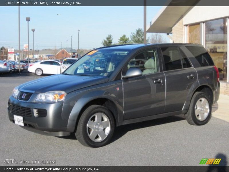 Storm Gray / Gray 2007 Saturn VUE V6 AWD