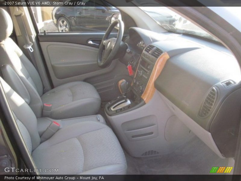 Storm Gray / Gray 2007 Saturn VUE V6 AWD
