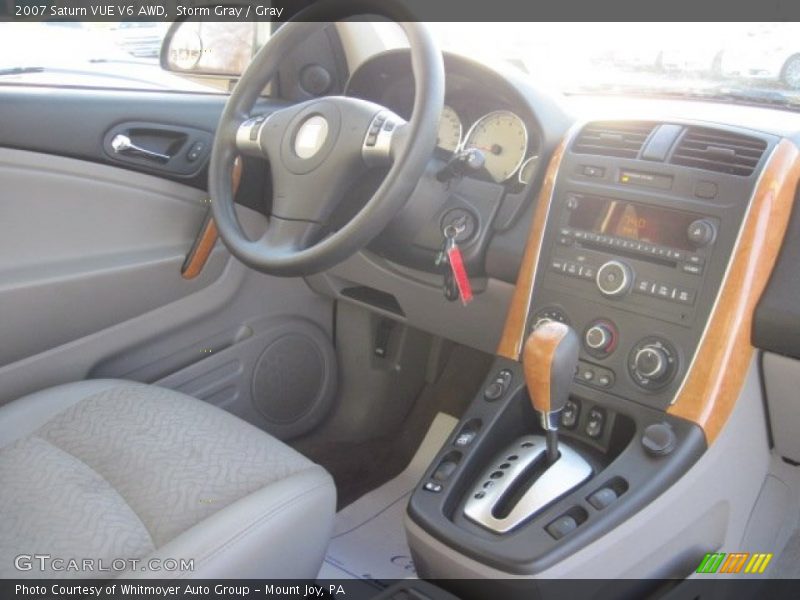 Storm Gray / Gray 2007 Saturn VUE V6 AWD