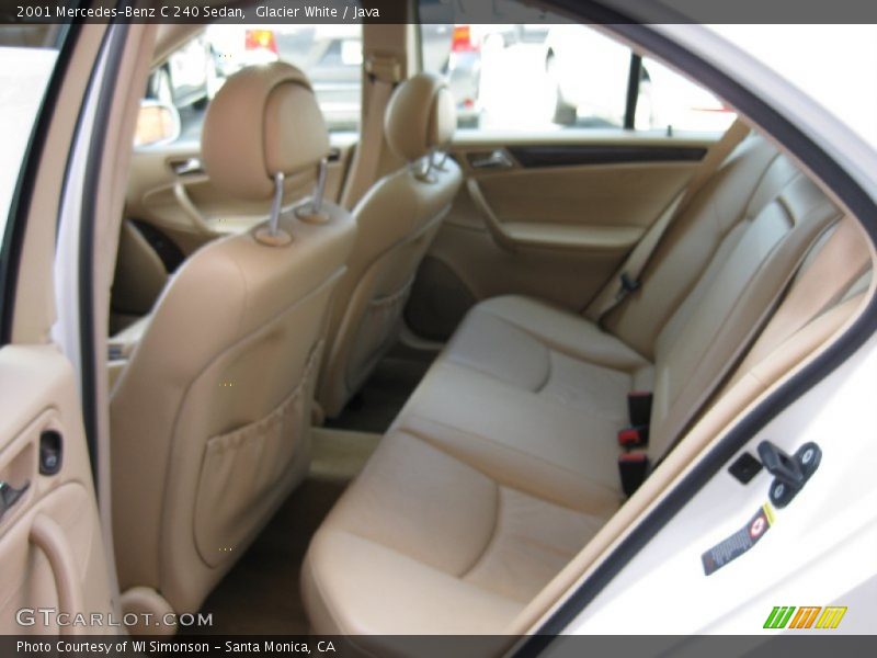 Glacier White / Java 2001 Mercedes-Benz C 240 Sedan