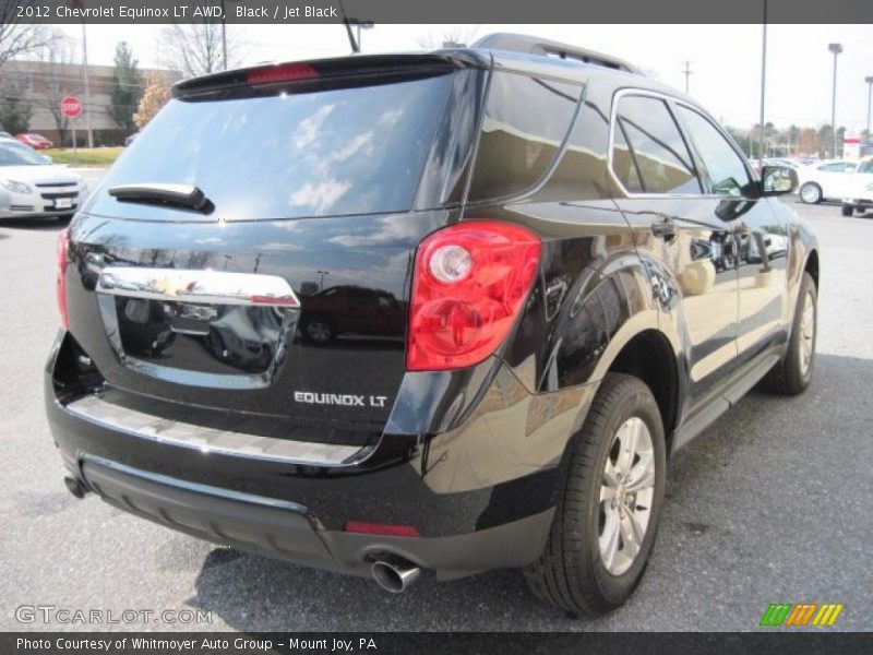 Black / Jet Black 2012 Chevrolet Equinox LT AWD