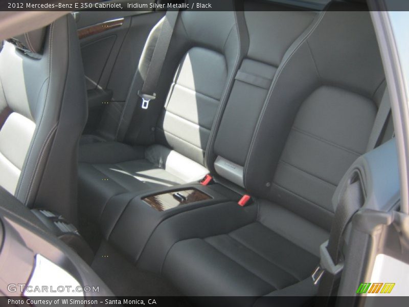 Iridium Silver Metallic / Black 2012 Mercedes-Benz E 350 Cabriolet