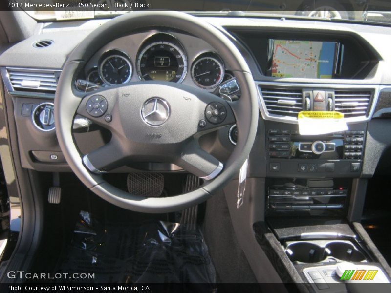 Black / Black 2012 Mercedes-Benz E 350 Sedan