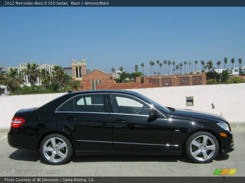 Black / Almond/Black 2012 Mercedes-Benz E 350 Sedan