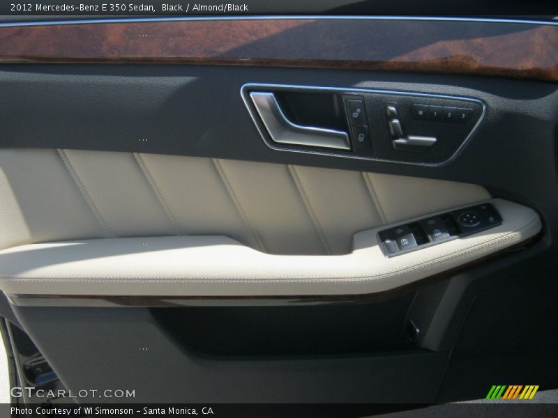 Black / Almond/Black 2012 Mercedes-Benz E 350 Sedan