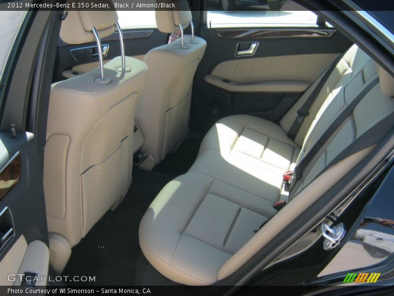 Black / Almond/Black 2012 Mercedes-Benz E 350 Sedan