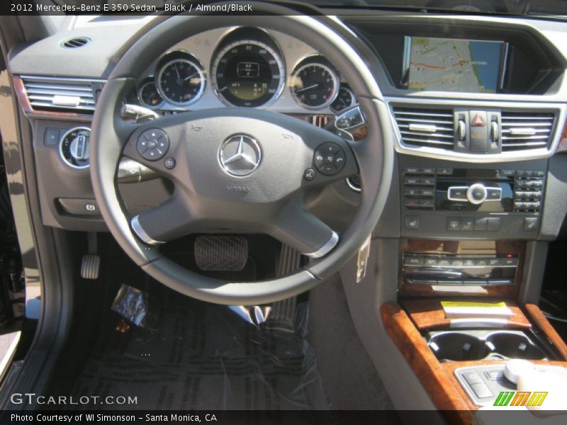 Black / Almond/Black 2012 Mercedes-Benz E 350 Sedan