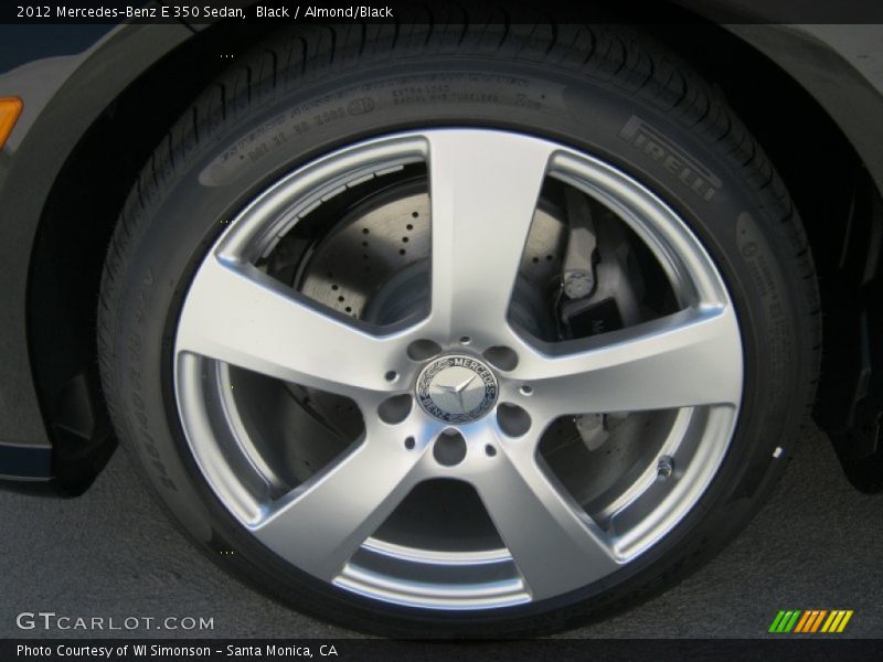 Black / Almond/Black 2012 Mercedes-Benz E 350 Sedan