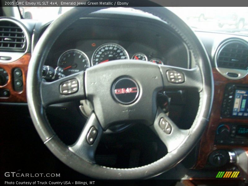 Emerald Jewel Green Metallic / Ebony 2005 GMC Envoy XL SLT 4x4