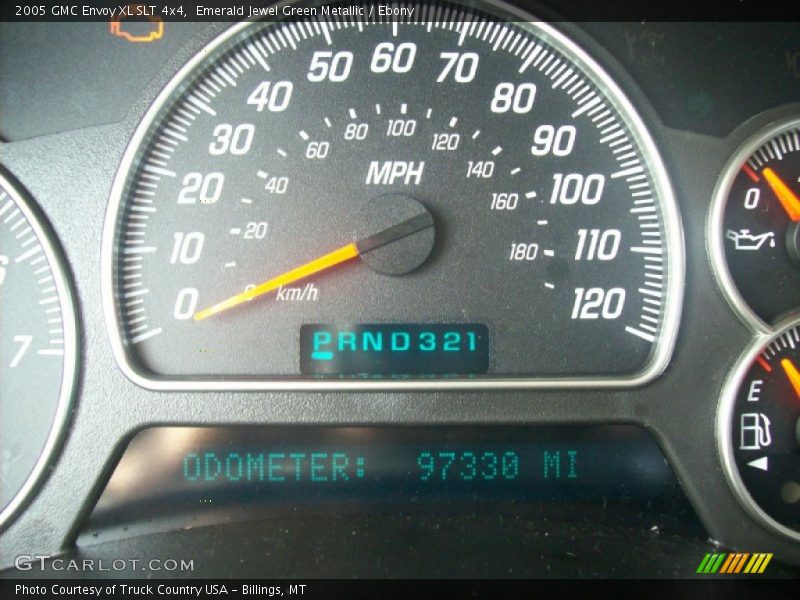 Emerald Jewel Green Metallic / Ebony 2005 GMC Envoy XL SLT 4x4