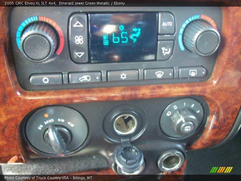 Emerald Jewel Green Metallic / Ebony 2005 GMC Envoy XL SLT 4x4