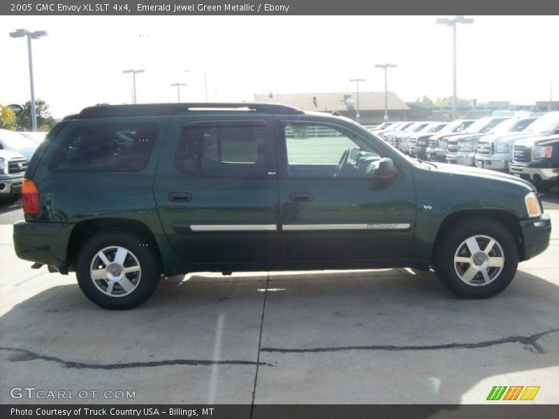 Emerald Jewel Green Metallic / Ebony 2005 GMC Envoy XL SLT 4x4
