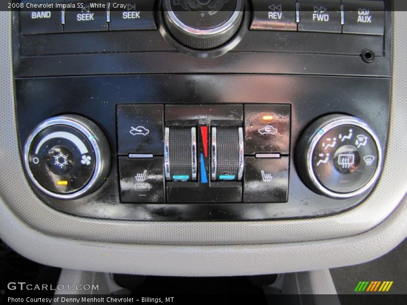 Controls of 2008 Impala SS