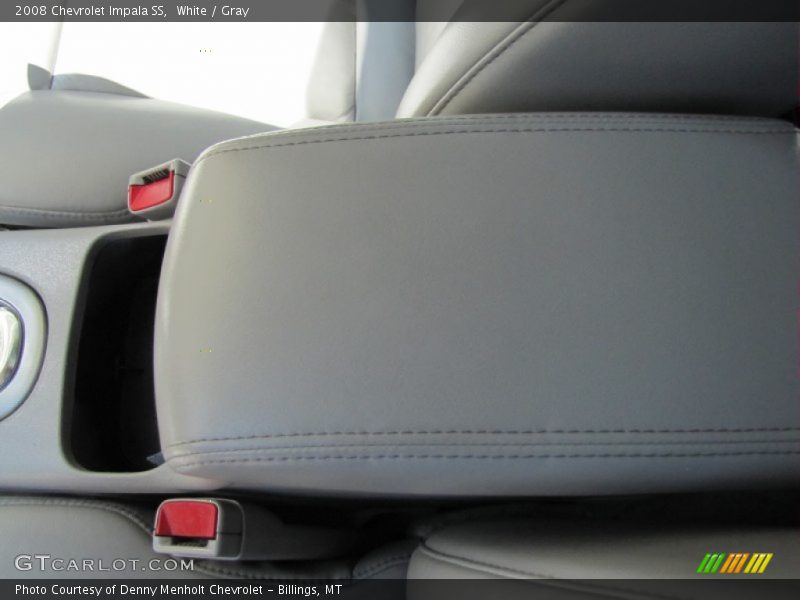 White / Gray 2008 Chevrolet Impala SS
