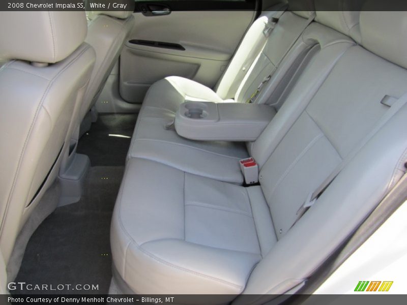 White / Gray 2008 Chevrolet Impala SS
