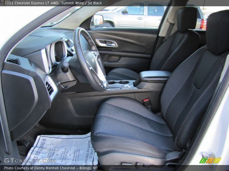  2011 Equinox LT AWD Jet Black Interior