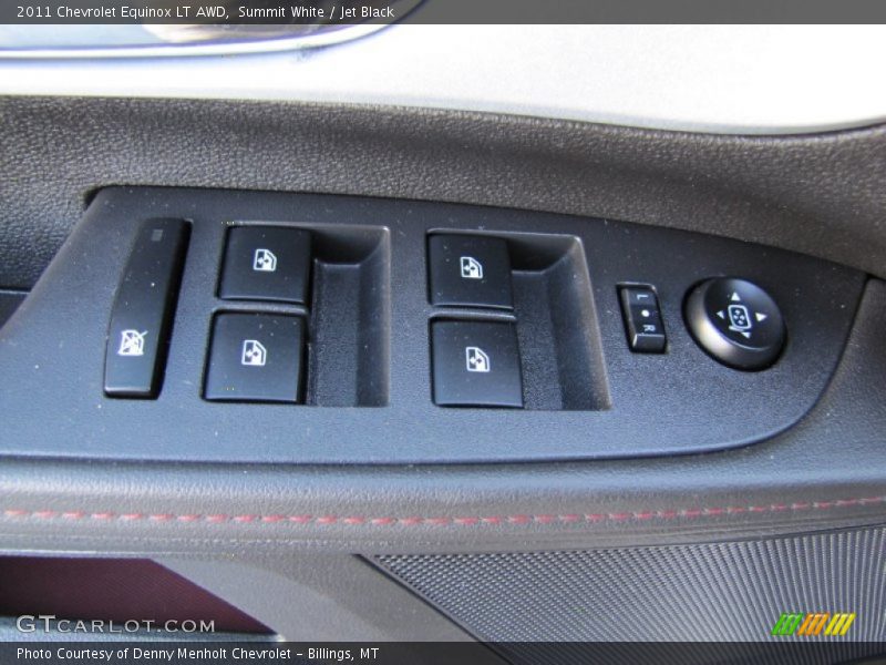 Summit White / Jet Black 2011 Chevrolet Equinox LT AWD