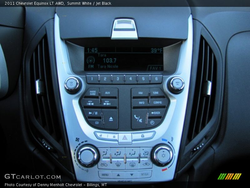 Summit White / Jet Black 2011 Chevrolet Equinox LT AWD