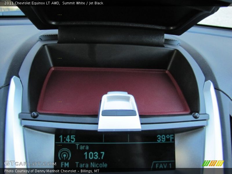Summit White / Jet Black 2011 Chevrolet Equinox LT AWD