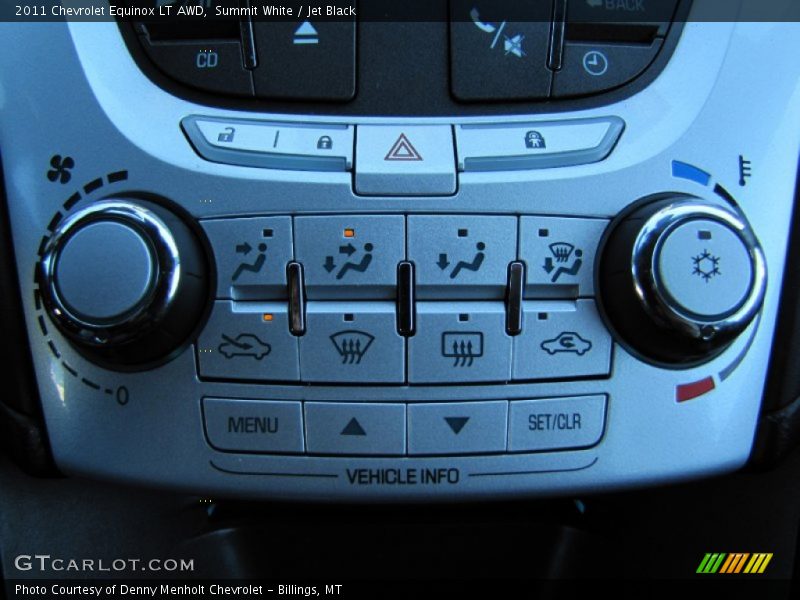 Summit White / Jet Black 2011 Chevrolet Equinox LT AWD