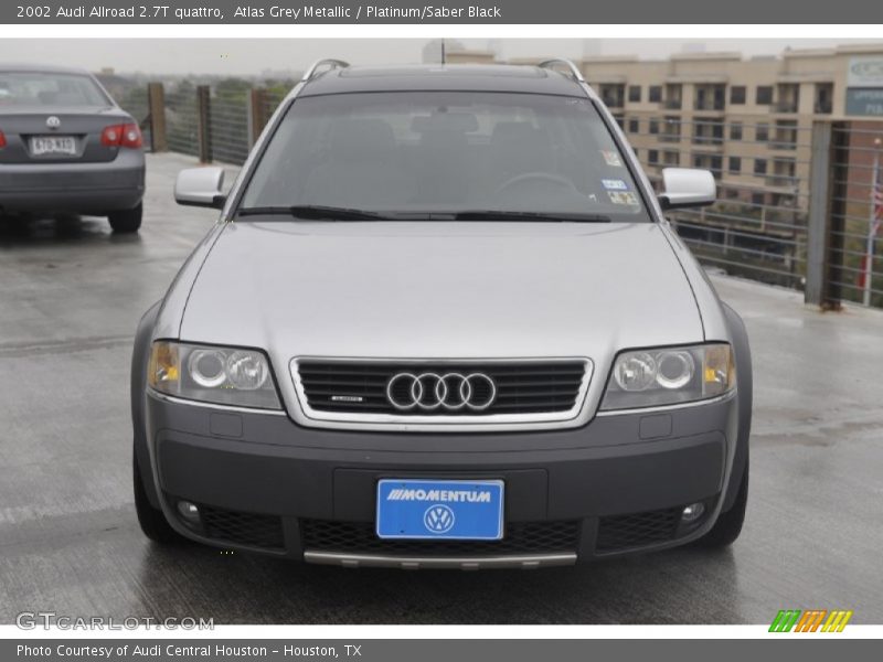 Atlas Grey Metallic / Platinum/Saber Black 2002 Audi Allroad 2.7T quattro