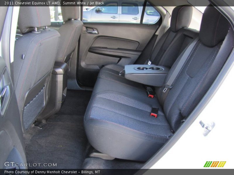 Summit White / Jet Black 2011 Chevrolet Equinox LT AWD