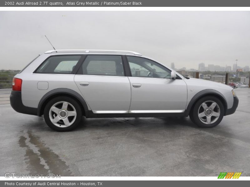 Atlas Grey Metallic / Platinum/Saber Black 2002 Audi Allroad 2.7T quattro