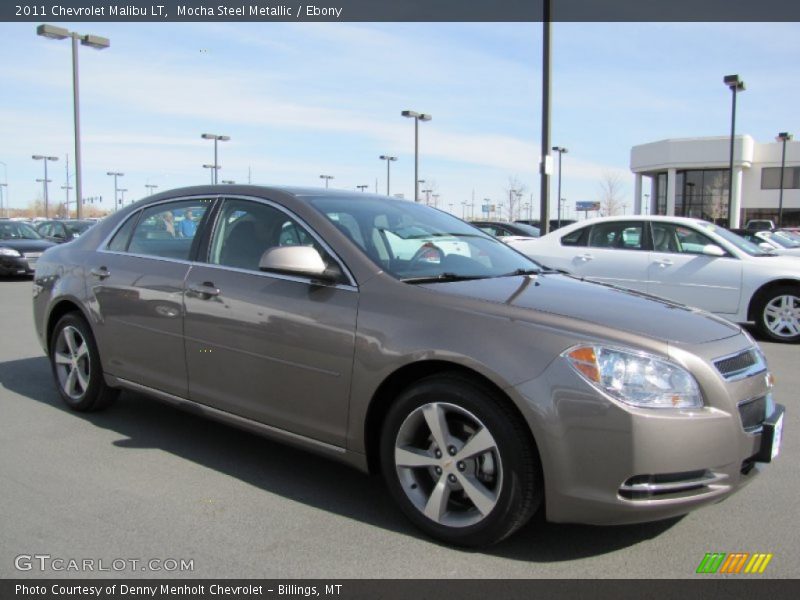 Mocha Steel Metallic / Ebony 2011 Chevrolet Malibu LT
