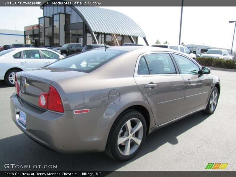 Mocha Steel Metallic / Ebony 2011 Chevrolet Malibu LT