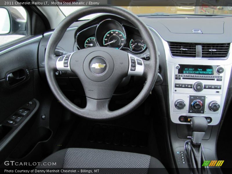 Mocha Steel Metallic / Ebony 2011 Chevrolet Malibu LT