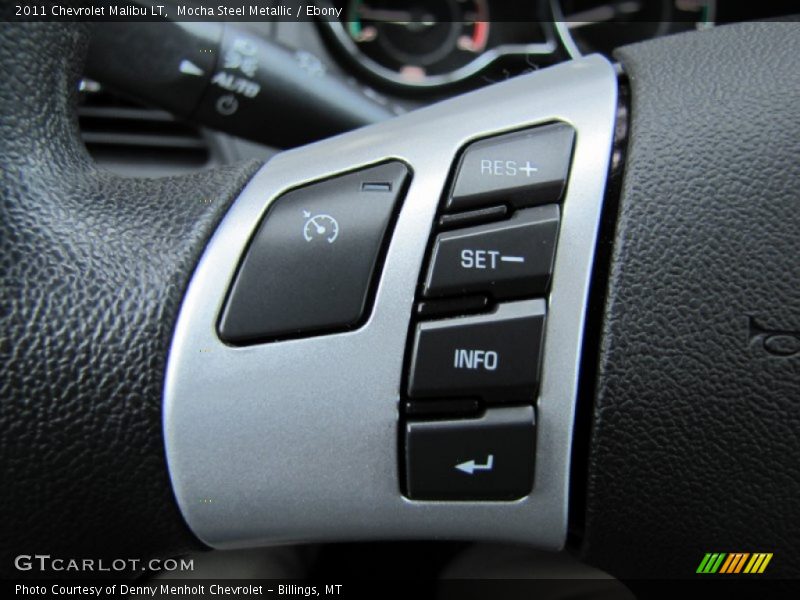 Mocha Steel Metallic / Ebony 2011 Chevrolet Malibu LT