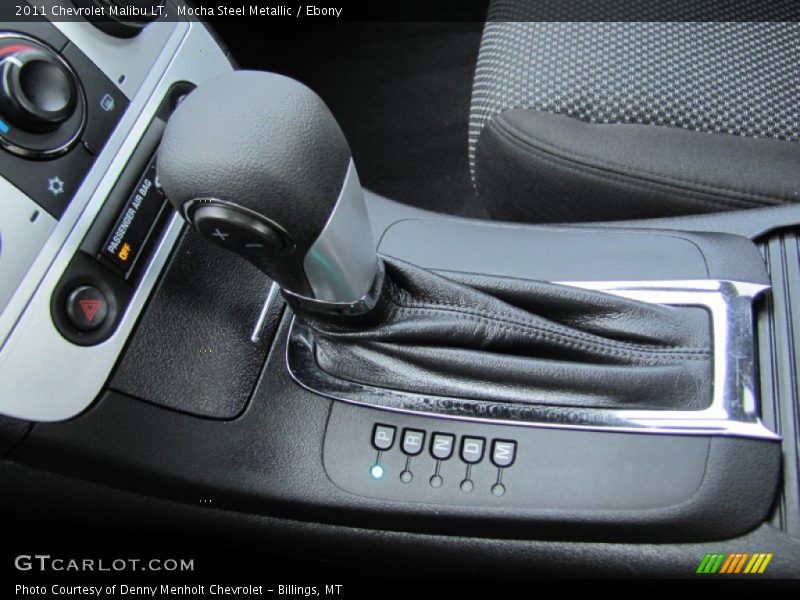 Mocha Steel Metallic / Ebony 2011 Chevrolet Malibu LT