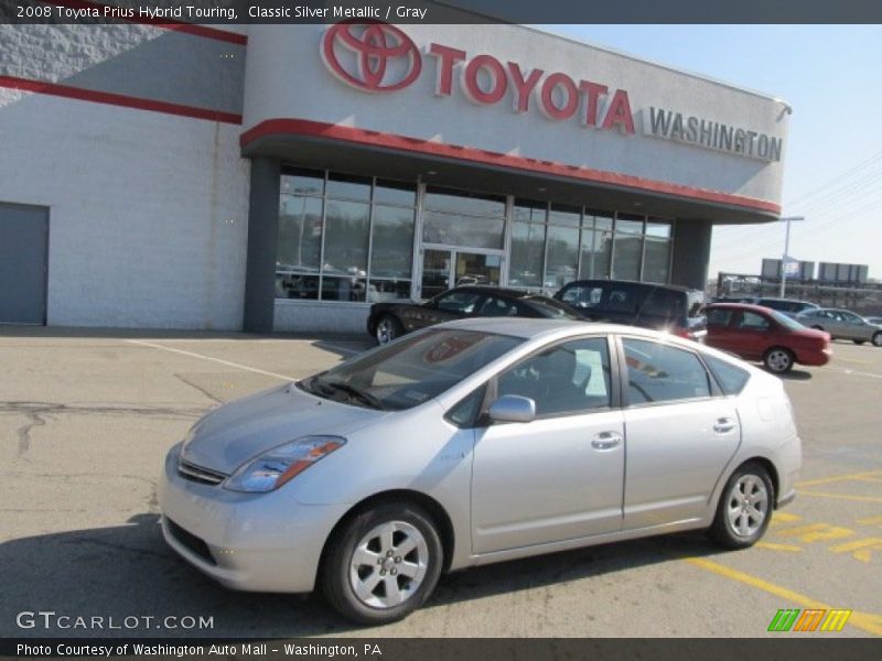 Classic Silver Metallic / Gray 2008 Toyota Prius Hybrid Touring