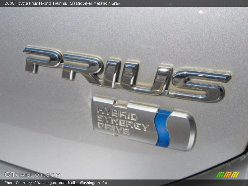 Classic Silver Metallic / Gray 2008 Toyota Prius Hybrid Touring