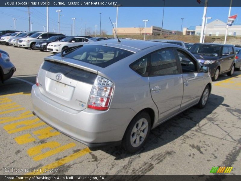 Classic Silver Metallic / Gray 2008 Toyota Prius Hybrid Touring