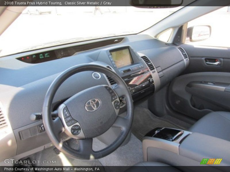 Classic Silver Metallic / Gray 2008 Toyota Prius Hybrid Touring