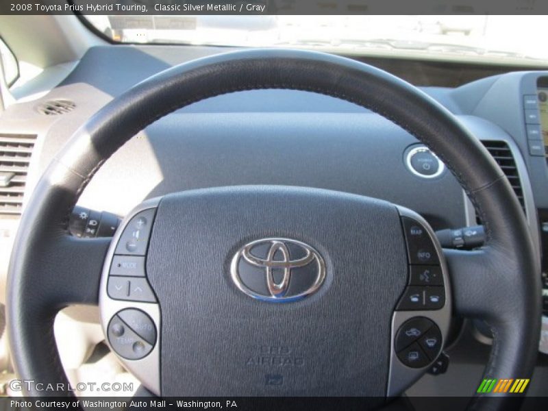 Classic Silver Metallic / Gray 2008 Toyota Prius Hybrid Touring