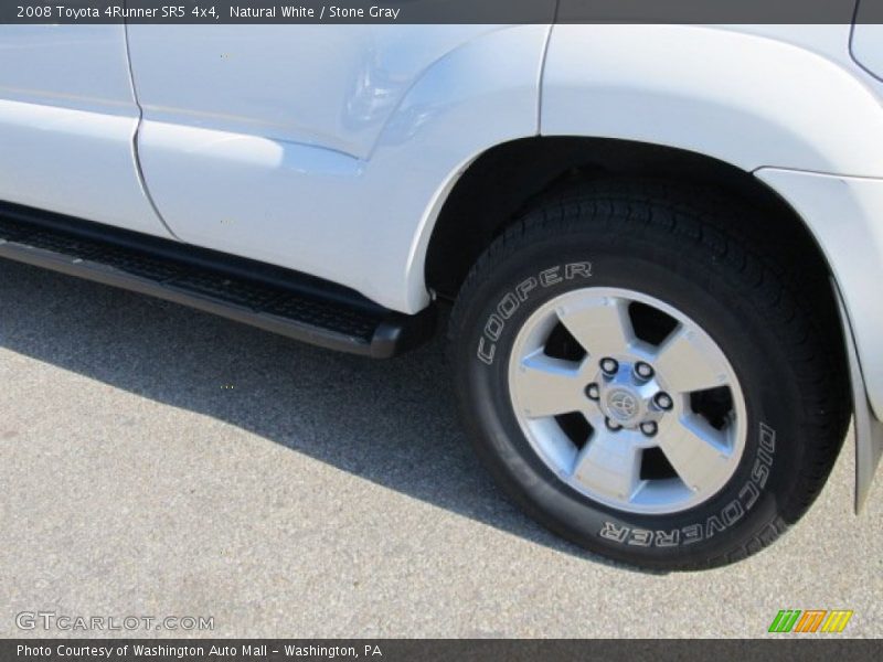 Natural White / Stone Gray 2008 Toyota 4Runner SR5 4x4