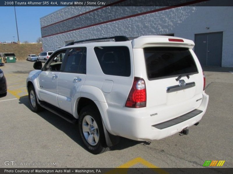 Natural White / Stone Gray 2008 Toyota 4Runner SR5 4x4