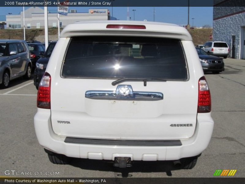 Natural White / Stone Gray 2008 Toyota 4Runner SR5 4x4
