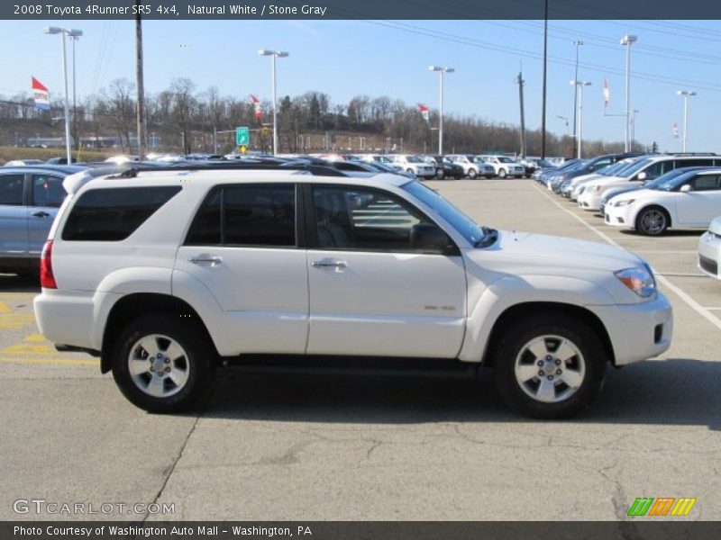 Natural White / Stone Gray 2008 Toyota 4Runner SR5 4x4