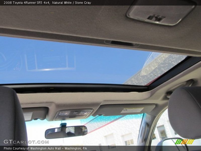 Natural White / Stone Gray 2008 Toyota 4Runner SR5 4x4