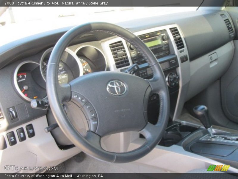 Natural White / Stone Gray 2008 Toyota 4Runner SR5 4x4